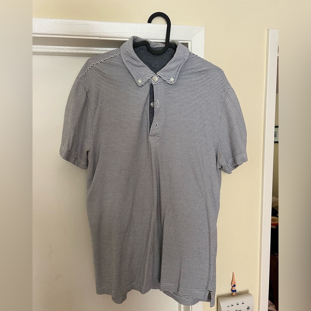Banana Republic Striped Polo